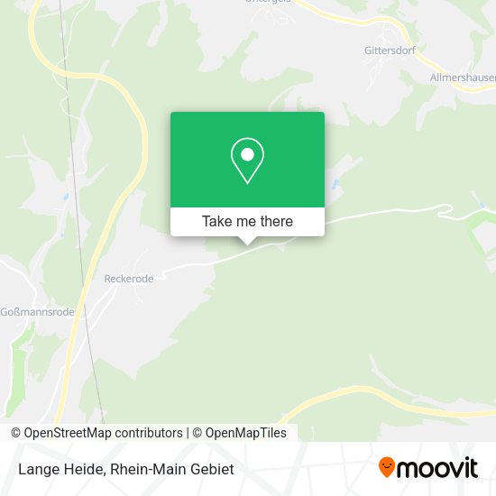 Карта Lange Heide