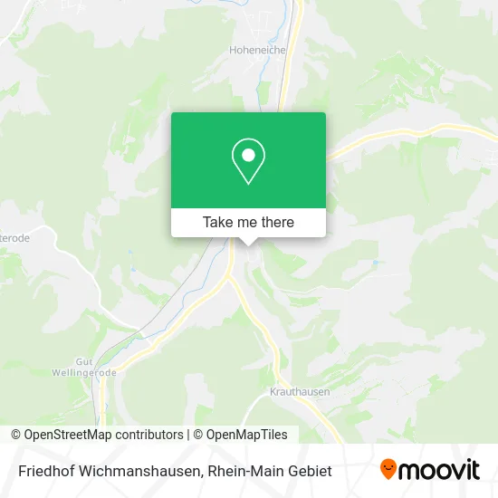 Карта Friedhof Wichmanshausen