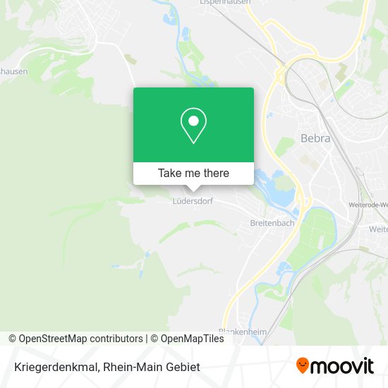 Карта Kriegerdenkmal