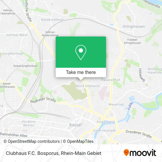 Карта Clubhaus F.C. Bosporus