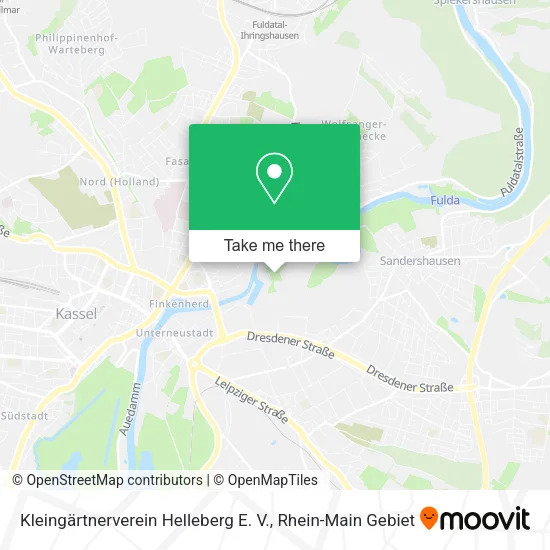 Карта Kleingärtnerverein Helleberg E. V.