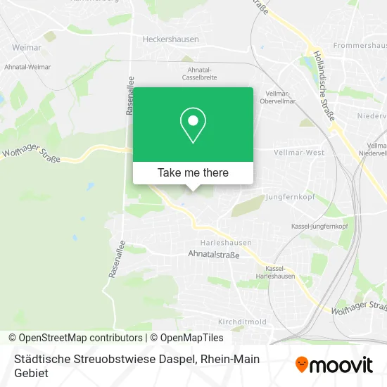 Städtische Streuobstwiese Daspel map