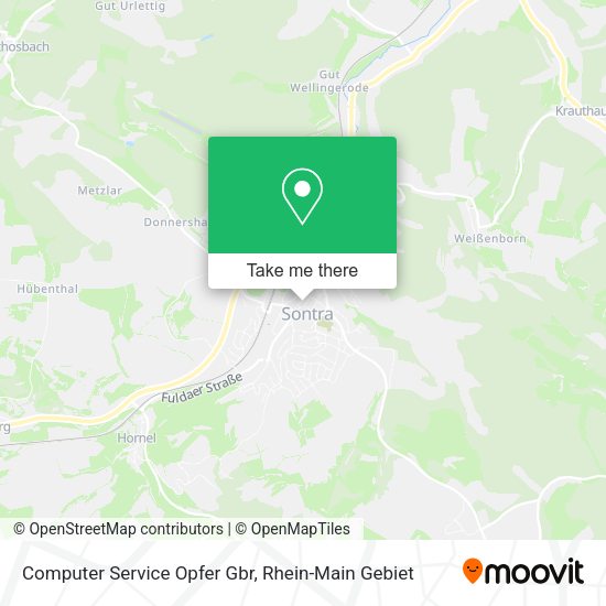 Computer Service Opfer Gbr map