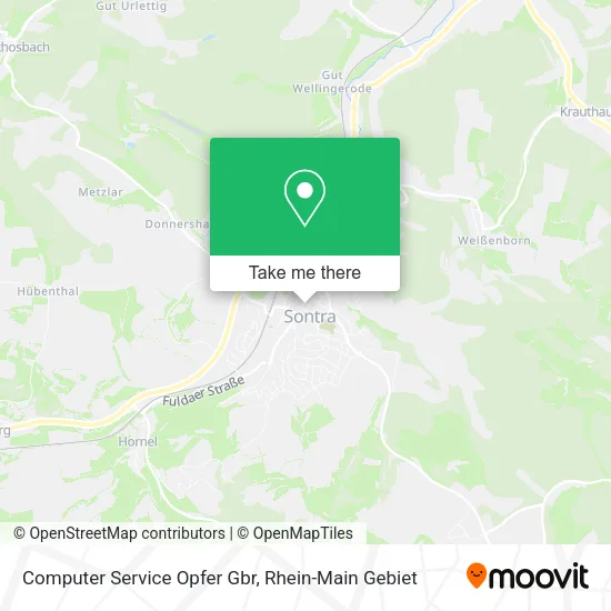 Карта Computer Service Opfer Gbr