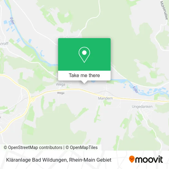 Карта Kläranlage Bad Wildungen