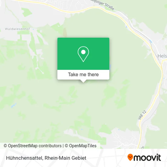 Карта Hühnchensattel