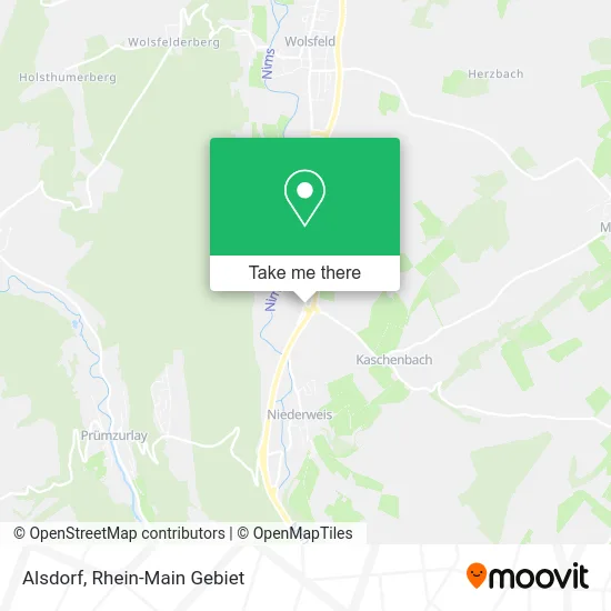 Карта Alsdorf