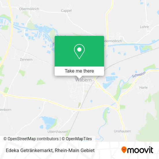 Карта Edeka Getränkemarkt