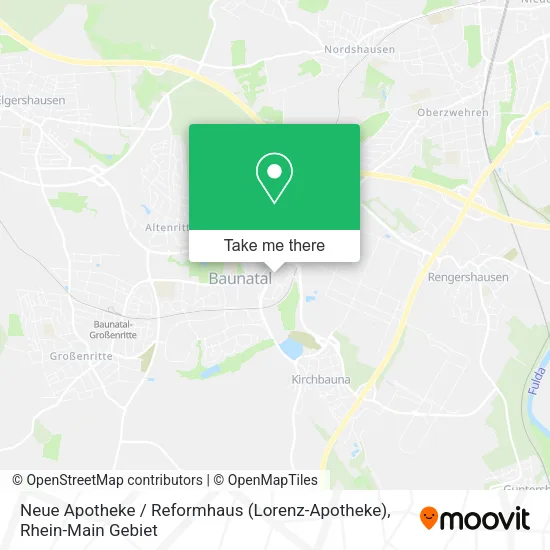 Карта Neue Apotheke / Reformhaus (Lorenz-Apotheke)