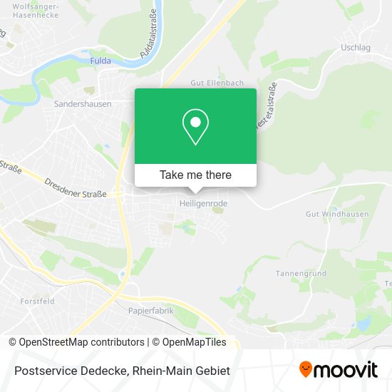 Карта Postservice Dedecke