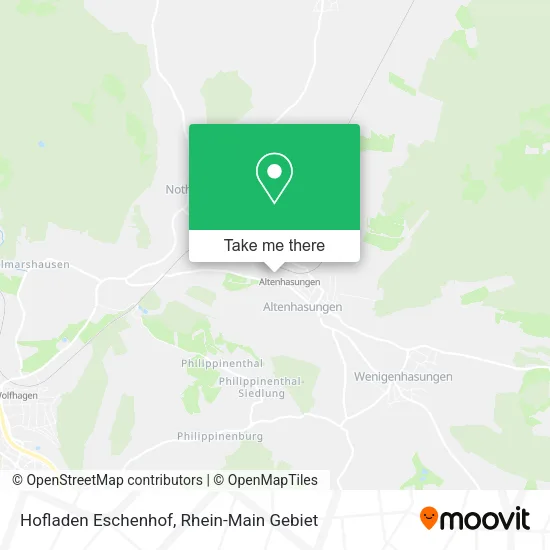 Карта Hofladen Eschenhof