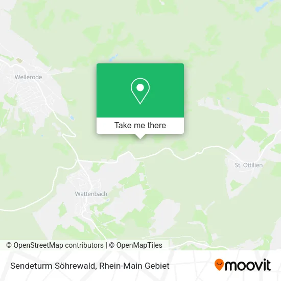 Карта Sendeturm Söhrewald