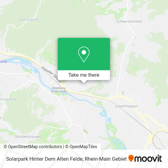 Карта Solarpark Hinter Dem Alten Felde