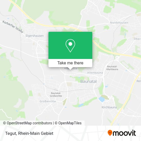 Карта Tegut