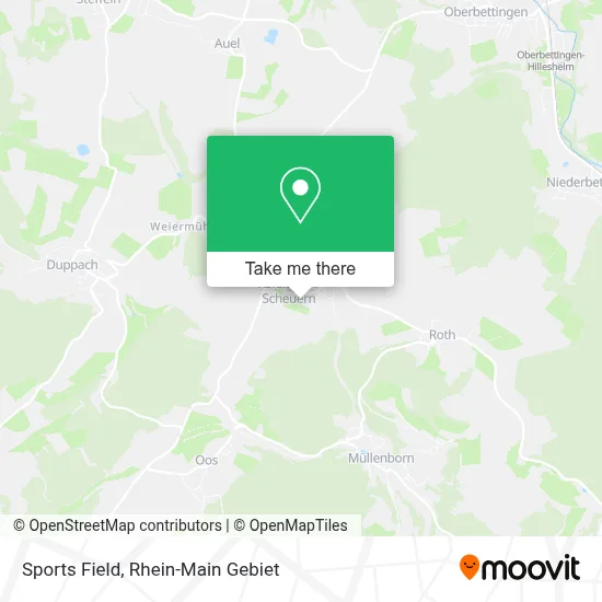 Sportplatz map