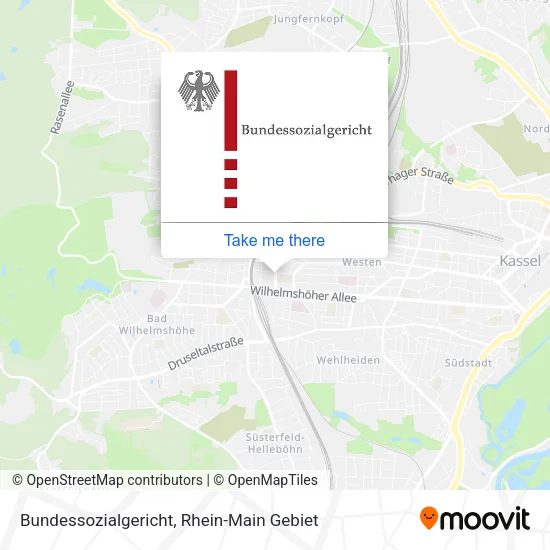 Карта Bundessozialgericht
