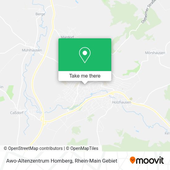 Карта Awo-Altenzentrum Homberg