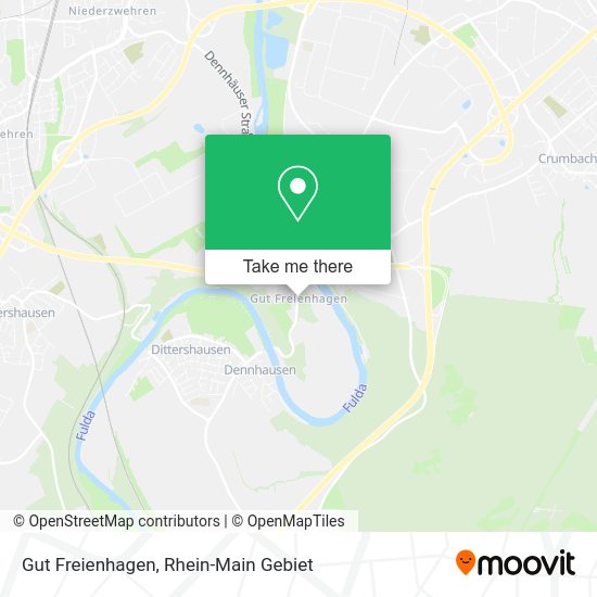 Карта Gut Freienhagen