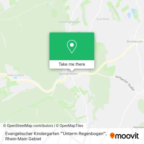 Карта Evangelischer Kindergarten ""Unterm Regenbogen""