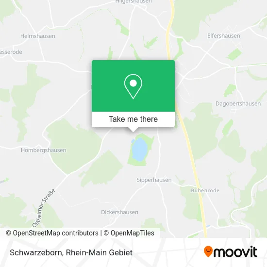 Карта Schwarzeborn