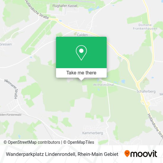 Карта Wanderparkplatz Lindenrondell