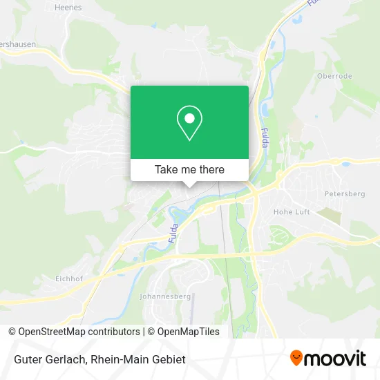 Карта Guter Gerlach