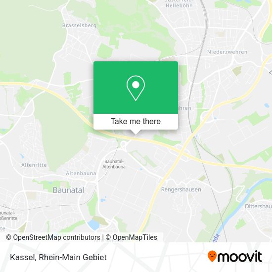 Карта Kassel