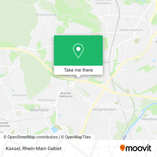 Карта Kassel