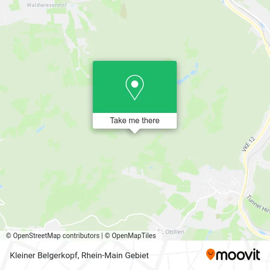 Карта Kleiner Belgerkopf