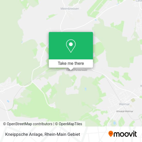 Карта Kneippsche Anlage