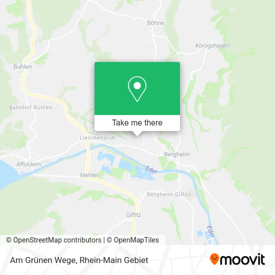 Карта Am Grünen Wege
