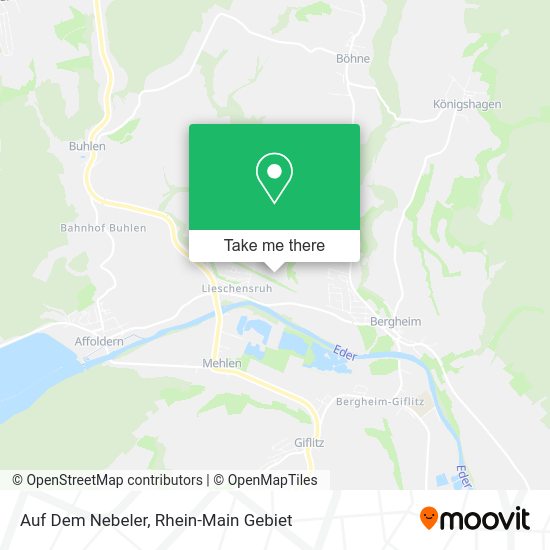 Карта Auf Dem Nebeler