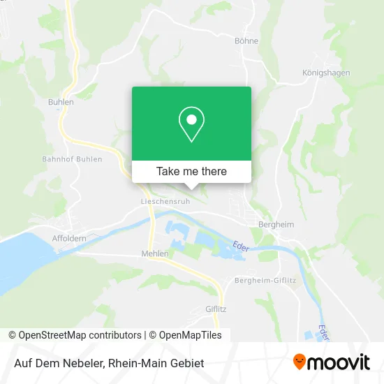 Карта Auf Dem Nebeler