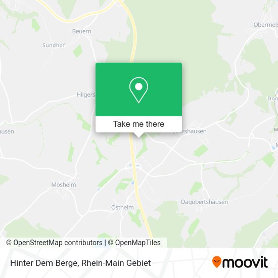 Hinter Dem Berge map