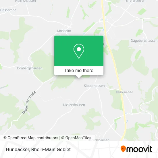 Карта Hundäcker