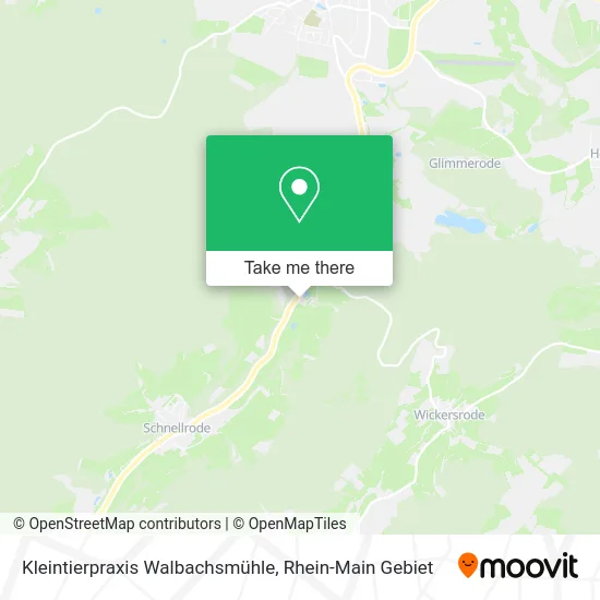 Карта Kleintierpraxis Walbachsmühle