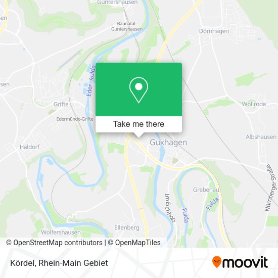 Карта Kördel