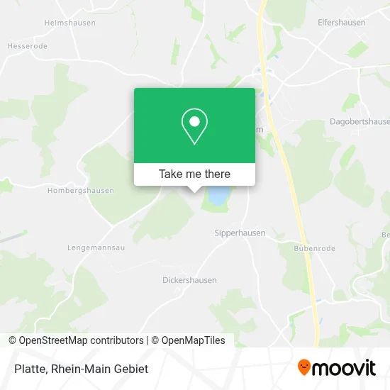 Platte map