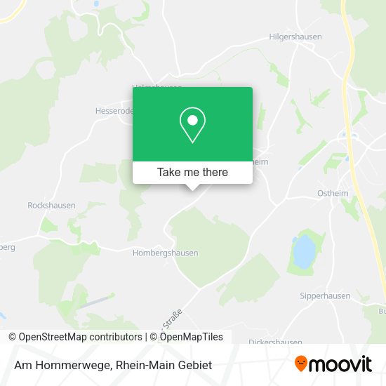 Карта Am Hommerwege