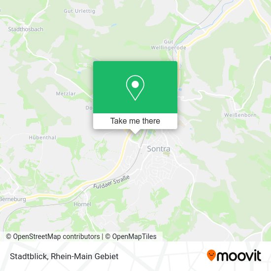 Stadtblick map