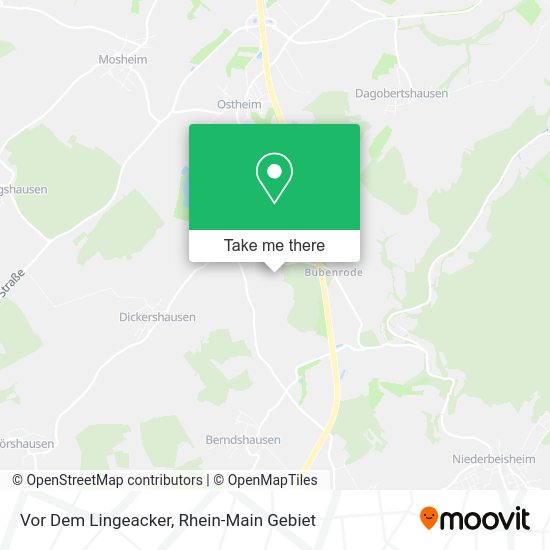 Vor Dem Lingeacker map