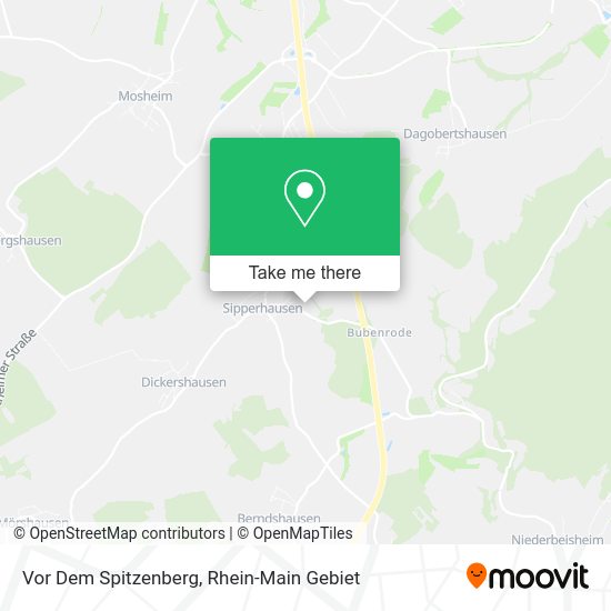 Vor Dem Spitzenberg map
