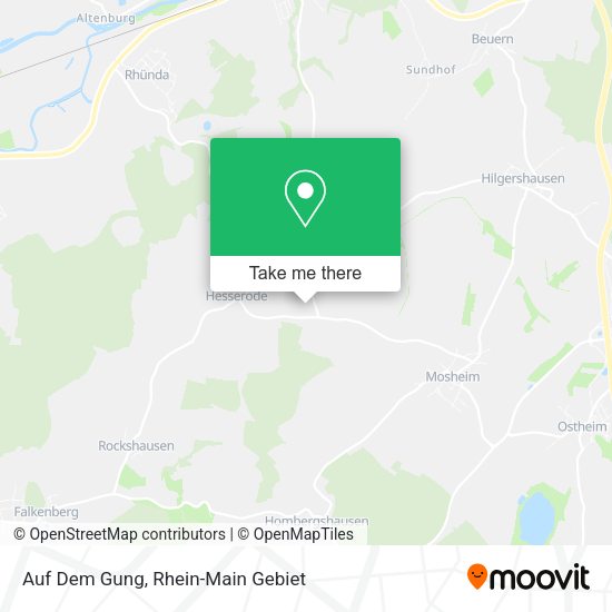 Карта Auf Dem Gung