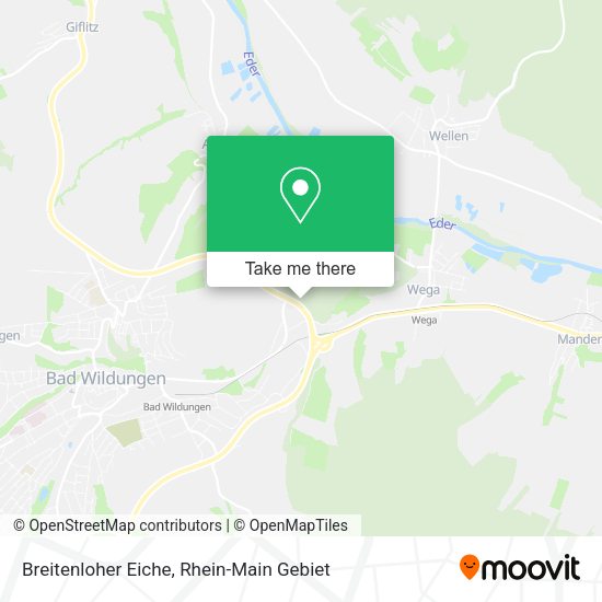Карта Breitenloher Eiche
