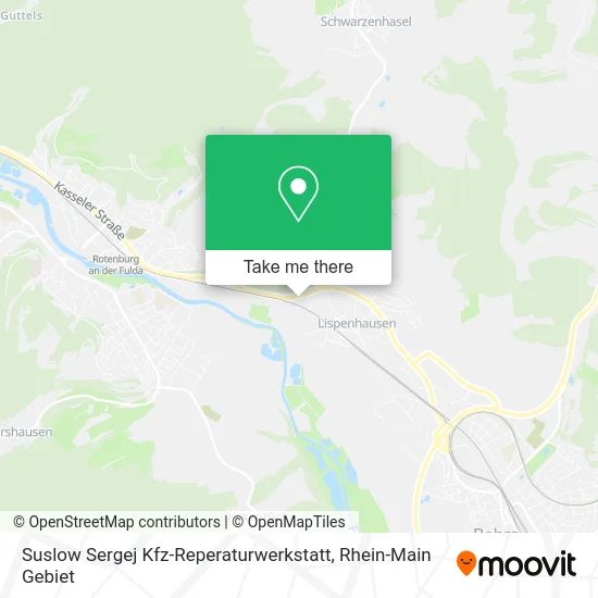 Карта Suslow Sergej Kfz-Reperaturwerkstatt