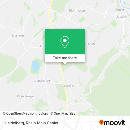 Heidelberg map