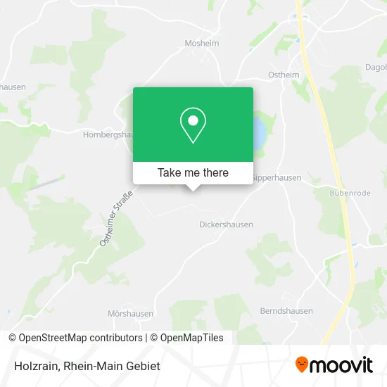 Holzrain map