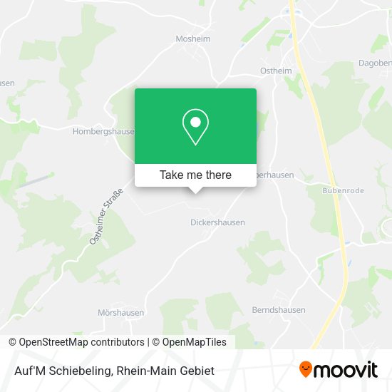 Карта Auf'M Schiebeling