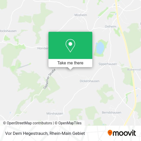 Карта Vor Dem Hegestrauch