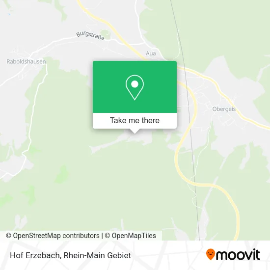 Карта Hof Erzebach